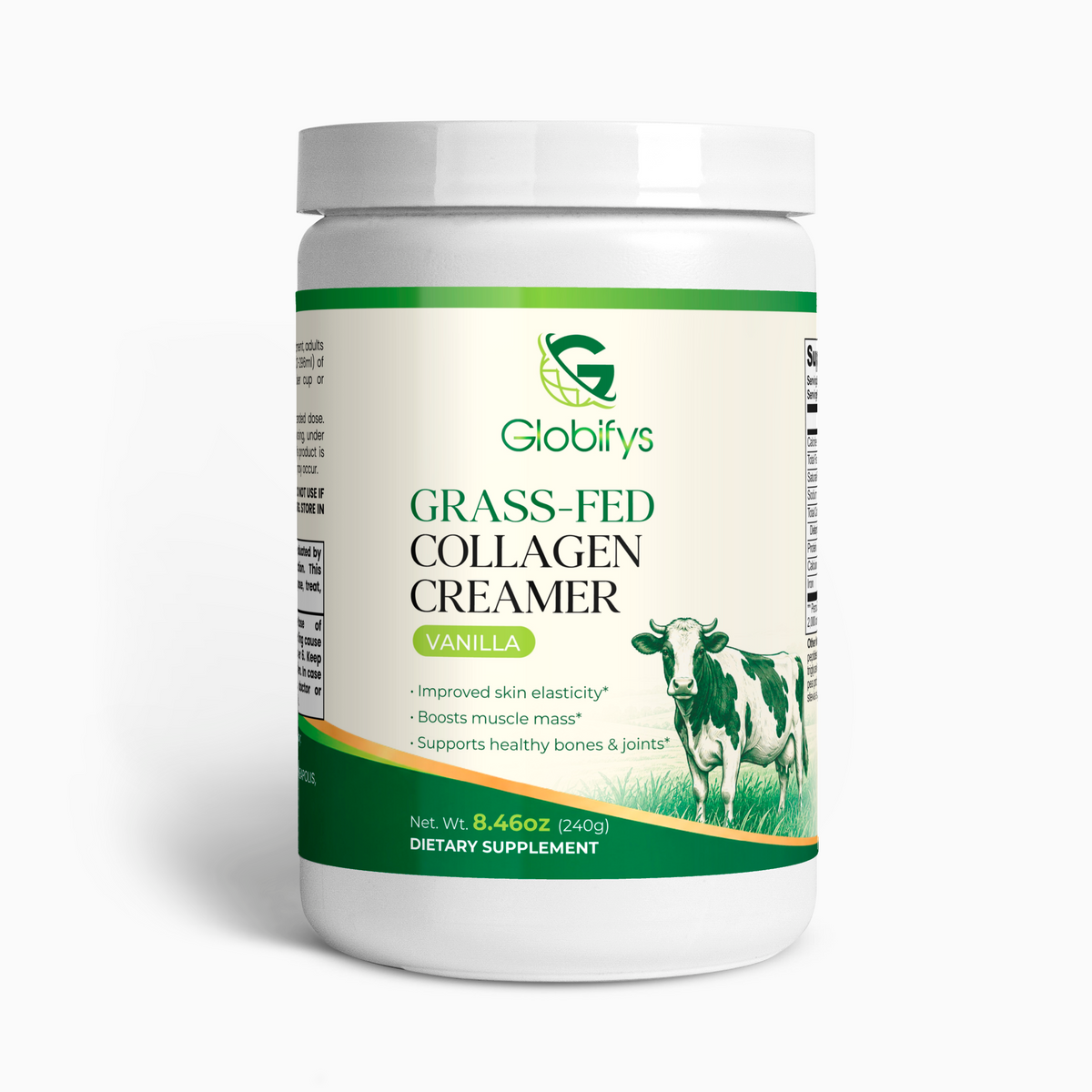 Grass-Fed Collagen Creamer (Vanilla)
