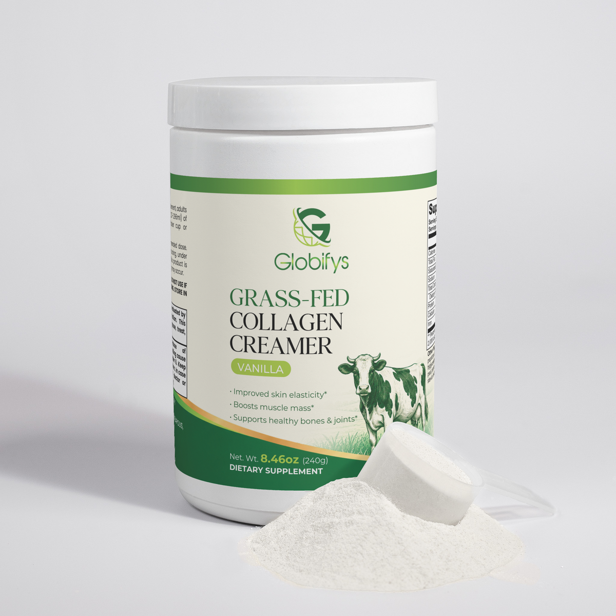 Grass-Fed Collagen Creamer (Vanilla)