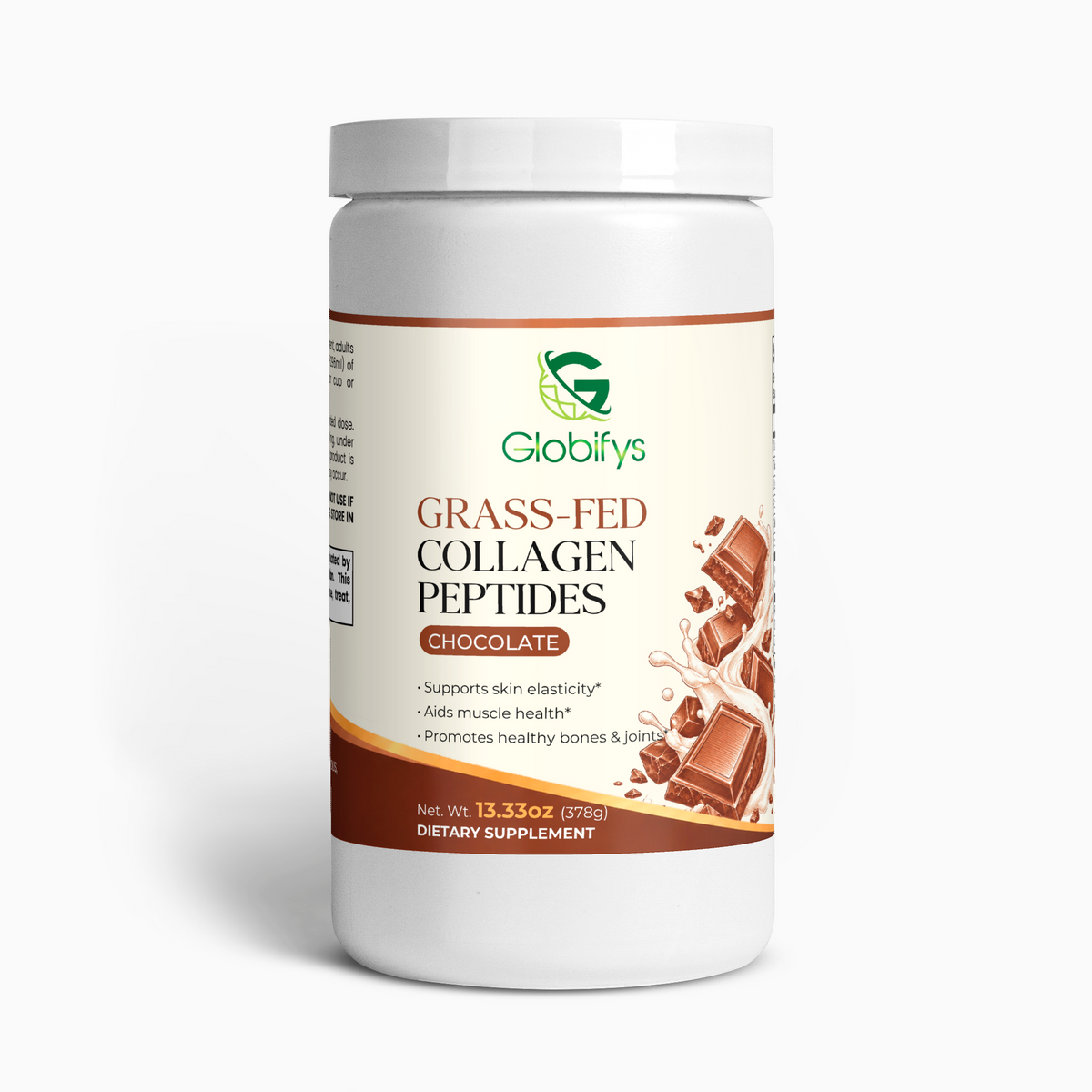 Grass-Fed Collagen Peptides Powder (Chocolate)