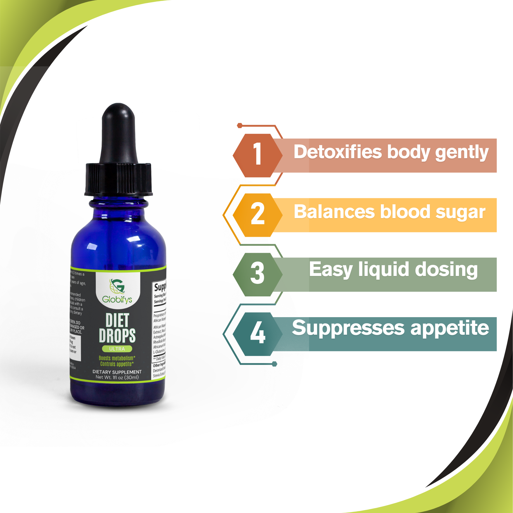 Diet Drops Ultra 1 oz